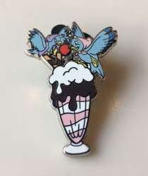 8129 - (PTD) Pin Trader's Delight Series - Cinderella Birds - Disney Studio Store Hollywood / Soda Fountain