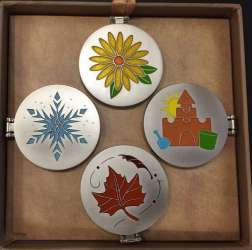 6089 - Love is an Adventure Event - Love is for all Seasons Four Pin Box Set - Walt Disney World alternate image