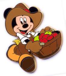 23394 - Cast Lanyard Refresh - Mickey with Apples - Disneyland Resort Paris
