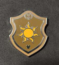 23575 - 2018 Hidden Mickey - Icon Crests / Shield - Rapunzel (Sun) - Walt Disney World alternate image