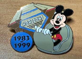 23654 - Journey Through Time Pin Event 2003 - Nostalgic Attraction Series - Horizons - 1983-1999 - Walt Disney World