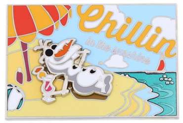 2390 - Frozen - Olaf Postcard - Chillin in the Sunshine alternate image