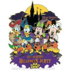 23934 - Mickey's Not So Scary Halloween Party (MNSSHP) 2007 - Jumbo Pin - Walt Disney World