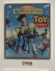 10741 - Japan - Disney on Ice Japan Tour 30 Years 1986-2015 - Framed Pin Set - Toy Story (1998) - Disney Store Japan