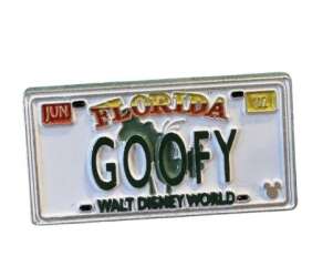 25889 - 2007 Hidden Mickey - Florida License Plates - Goofy - Walt Disney World alternate image