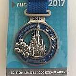 23507 - runDisney: Disneyland Paris Run Weekend - pin medal 21.1K - Disneyland Resort Paris alternate image