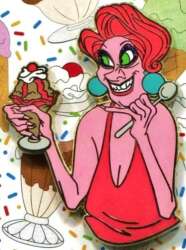 27853 - (PTD) Pin Trader's Delight Series - Madame Medusa - Disney Studio Store Hollywood / Soda Fountain