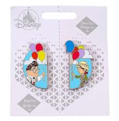 Carl Fredricksen and Ellie with Balloons Pin Set - Ellie ONLY