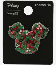 29903 - BoxLunch - Holiday - Holiday Mickey Mouse Icon - Loungefly
