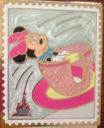 1339 - Pin Trading Stamp Collection - Minnie Mouse