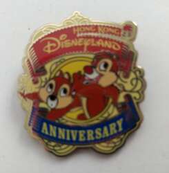 30489 - Hong Kong Disneyland Anniversaries - 2nd Anniversary - Chip dale - Hong Kong Disneyland