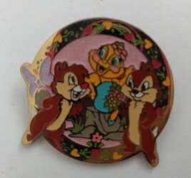 30548 - In love round - Chip dale clarice - Hong Kong Disneyland