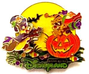 30560 - Halloween 2008 - Chip & Dale Pumpkin - Hong Kong Disneyland