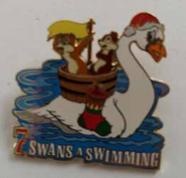 31071 - Twelve Days of Christmas 2003 - 7 Swans A Swimming - Chip & Dale - Disney Store Japan alternate image