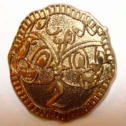 9141 - Pirates of the Caribbean - Legend of the Golden Pins - Pirate Coin Pin Series - Chip and Dale - Disneyland Resort alternate image