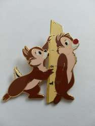 31149 - Jumbo Chip an' Dale Measuring with Ruler - Disney Store US