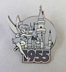 9105 - Magical Milestones: A Pin Celebration - 1955 - Tinker Bell Lanyard Starter Set - Disneyland Resort