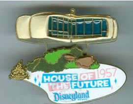 9056 - Magical Milestones: A Pin Celebration - 1957 - House of the Future Opens - Disneyland Resort