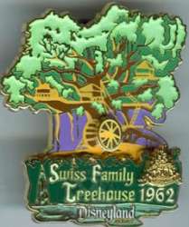 9061 - Magical Milestones: A Pin Celebration - 1962 - Swiss Family Treehouse Opens - Disneyland Resort