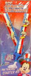10893 - Mickey's All American Pin Festival 2003 - Pin Trading Starter Kit - Disneyland Resort