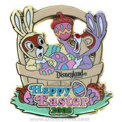 Chip and Dale Bunny Easter Basket - Free-D Acorn