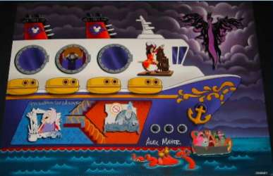 20918 - A Villainous Pin Voyage - Map Completer Pin - Disney Cruise Line alternate image