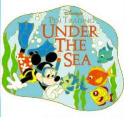 20810 - Under the Sea Pin Event - Mickey Gift Pin - Disney Cruise Line