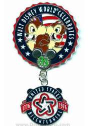 6276 - 35 Magical Milestones - 1976 - Chip and Dale American Bicentennial Celebration - Walt Disney World