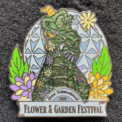 32349 - EPCOT International Flower & Garden Festival 2020 - Figment Topiary - Walt Disney World