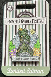 32349 - EPCOT International Flower & Garden Festival 2020 - Figment Topiary - Walt Disney World alternate image