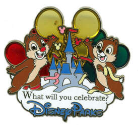32481 - Disney Visa Card Rewards - Chip and Dale with Balloons - What will you celebrate?