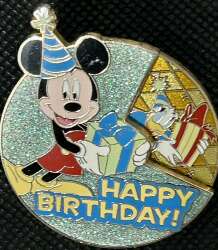 32862 - Happy Birthday - Mickey Fab 5 Birthday Spinner alternate image