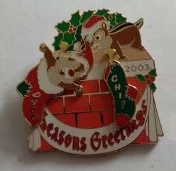 33202 - Seasons greetings 2003 - Chip dale - Disneyland Resort