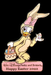 Daisy Duck as Easter Bunny