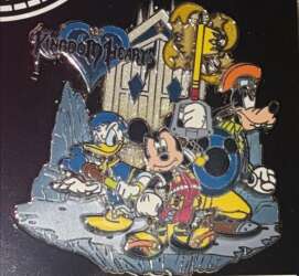 3345 - Sci-Fi Academy - Mickey, Goofy, Donald Kingdom Hearts - Disneyland Resort