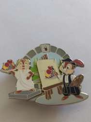 33498 - The Museum of Pin-tiquities - Disney Pin Celebration 2009 - Chip and Dale Painters - Walt Disney World alternate image