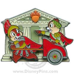 33499 - The Museum of Pin-tiquities - Disney Pin Celebration 2009 - Chip and Dale Chariot Race - Walt Disney World alternate image