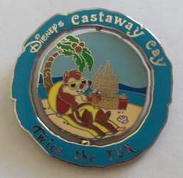 33508 - Castaway Cay - Twice the Fun - Chip and Dale Spinner - Disney Cruise Line