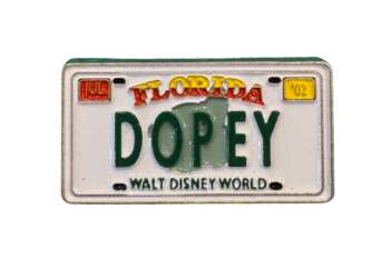 33530 - Cast Lanyard Collection I - Florida License Plates - DOPEY - Walt Disney World alternate image
