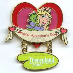 34161 - Valentine's Day - Kermit & Miss Piggy - Disneyland Resort