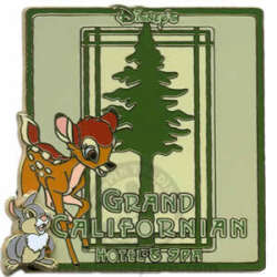 Bambi and Thumper with Redwood Logo