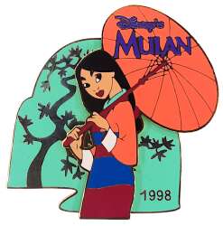 3555 - Marimo Craft (マリモクラフト) - History of Art Series - Mulan with Parasol (1998) - Disney Licensed
