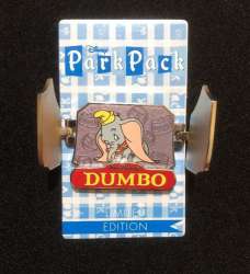 24823 - Park Pack Pin Trading Edition - Dumbo Variant 4 - Blue and White Stripes - Disney Store US alternate image