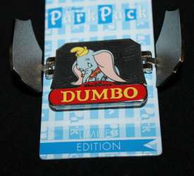 24822 - Park Pack Pin Trading Edition - Dumbo Variant 3 - Light Blue and Yellow - Disney Store US alternate image