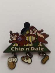 36972 - Chip and Dale Triangular Camping Dangle - Disneyland Resort alternate image