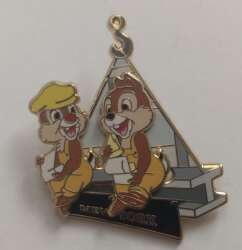 Chip & Dale New York Construction Workers Slider Pin