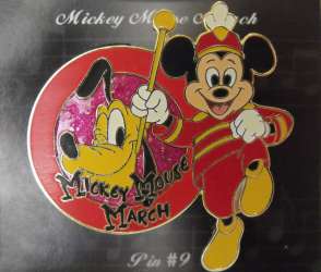 23284 - Magical Musical Moments - Mickey Mouse March (Pluto), #9D - Disney Store US