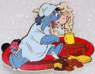Eeyore Making Hot Cocoa