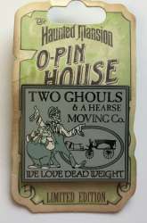 9248 - Haunted Mansion O'Pin House - Two Ghouls & A Hearse Moving Co. - Disneyland Resort alternate image
