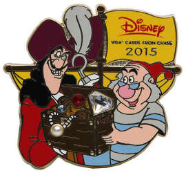 3761 - Disney Visa Card Rewards - Captain Hook's Treasure Chest
